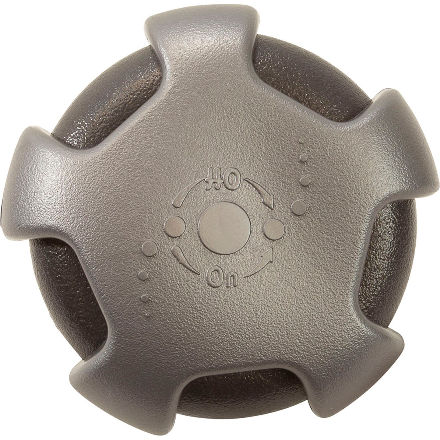 Air Ctrl, CMP Top Access, 1-11/16"hs, Crown, 1"s, Slvr/Graph Gray