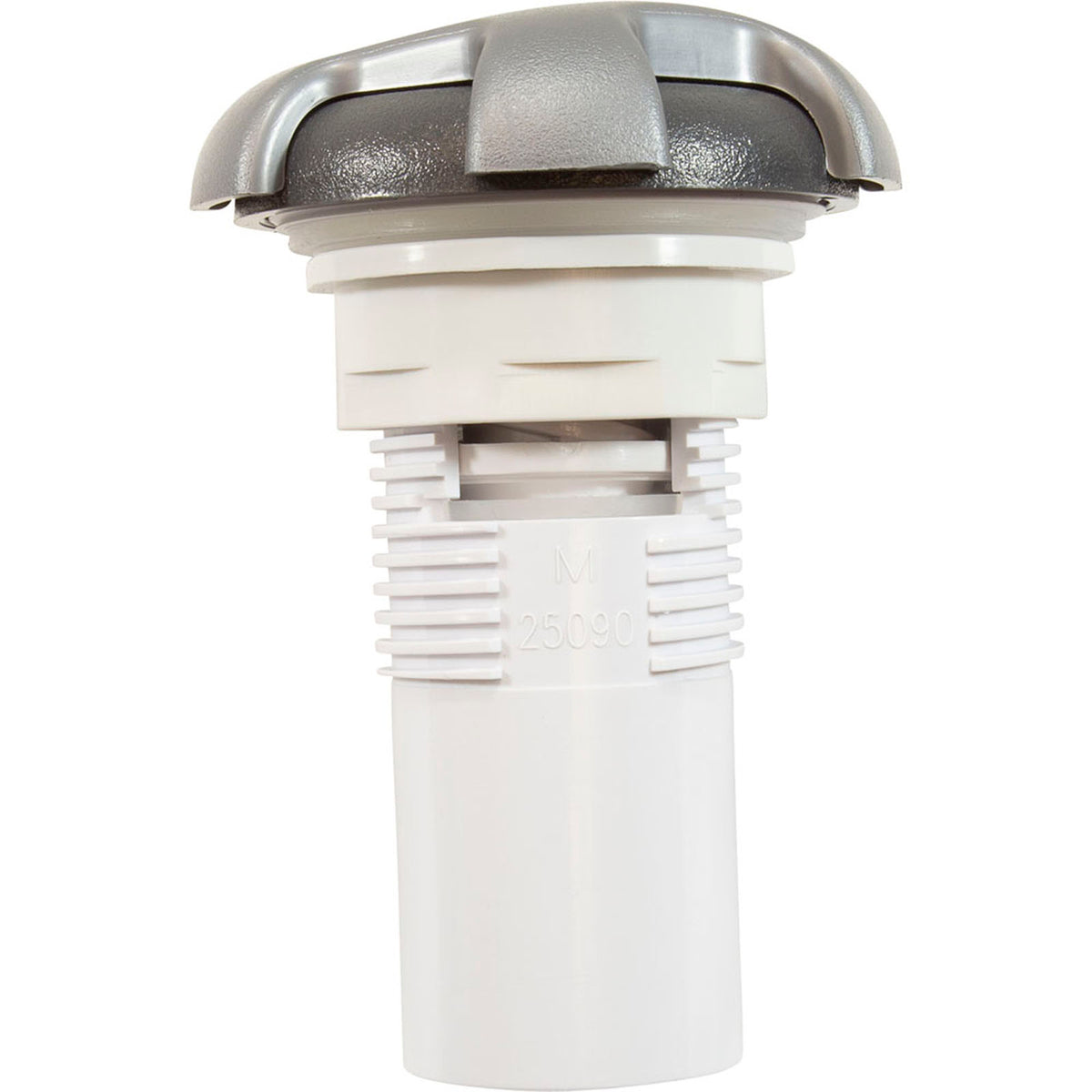 Air Ctrl, CMP Top Access, 1-11/16"hs, Crown, 1"s, Slvr/Graph Gray