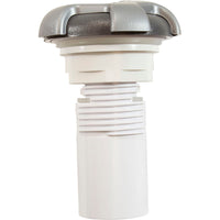 Air Ctrl, CMP Top Access, 1-11/16"hs, Crown, 1"s, Slvr/Graph Gray