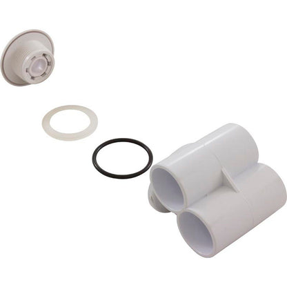 Jet Cmplt, CMP Econ 400E, 1-11/16"hs, Dir, Smth, a1"s x w1"s, Wht