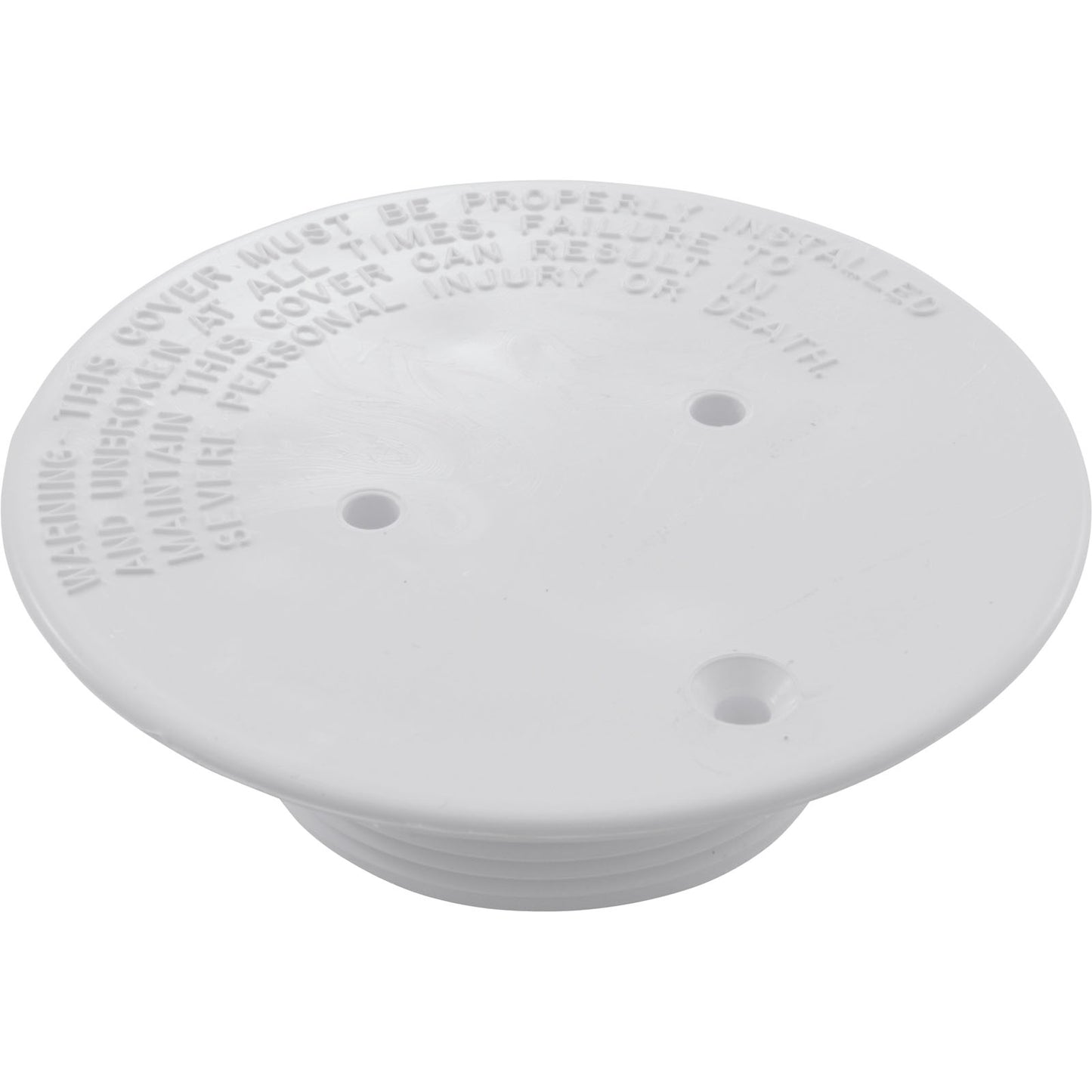 Floor Plate, Pentair Sta-Rite Inlet 8428, 2" mpt, White