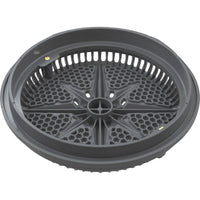 Main Drain Grate, PentairStarGuard, 8", 112gpm, Dark Gry, Lg Ring
