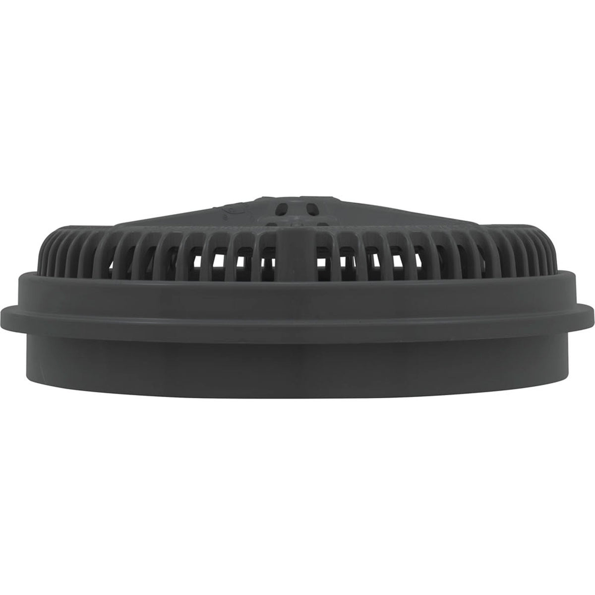 Main Drain Grate, PentairStarGuard, 8", 112gpm, Dark Gry, Lg Ring