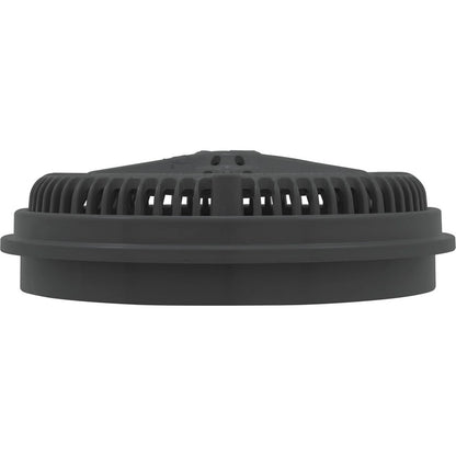 Rejilla de drenaje principal, PentairStarGuard, 8", 112 gpm, gris oscuro, anillo grande