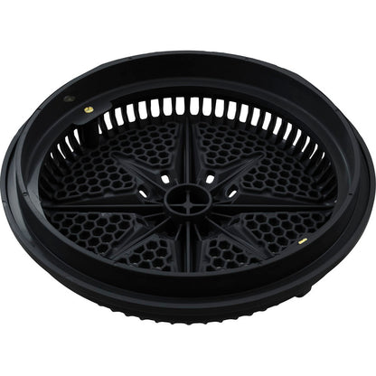 Main Drain Grate, PentairStarGuard, 8", 112gpm, Black, Long Ring