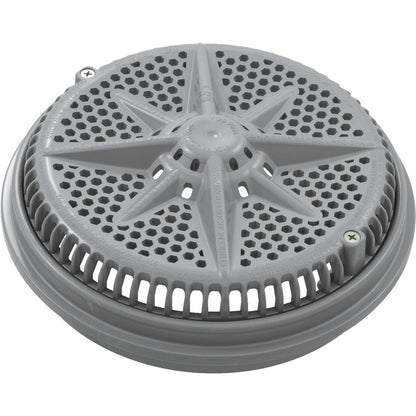 Main Drain Grate, PentairStarGuard, 8", 112gpm, Gray, Long Ring