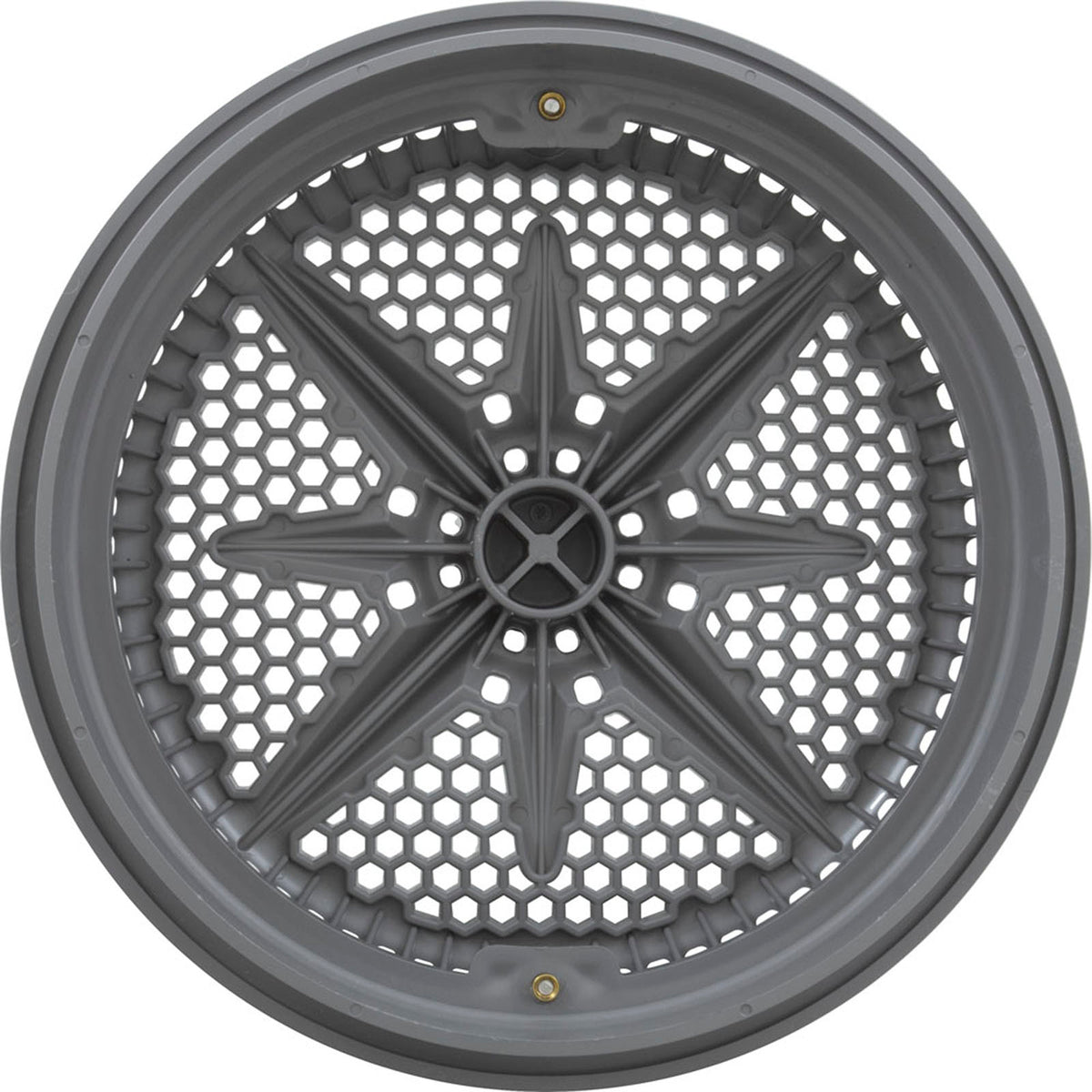 Main Drain Grate, PentairStarGuard, 8", 112gpm, Gray, Long Ring