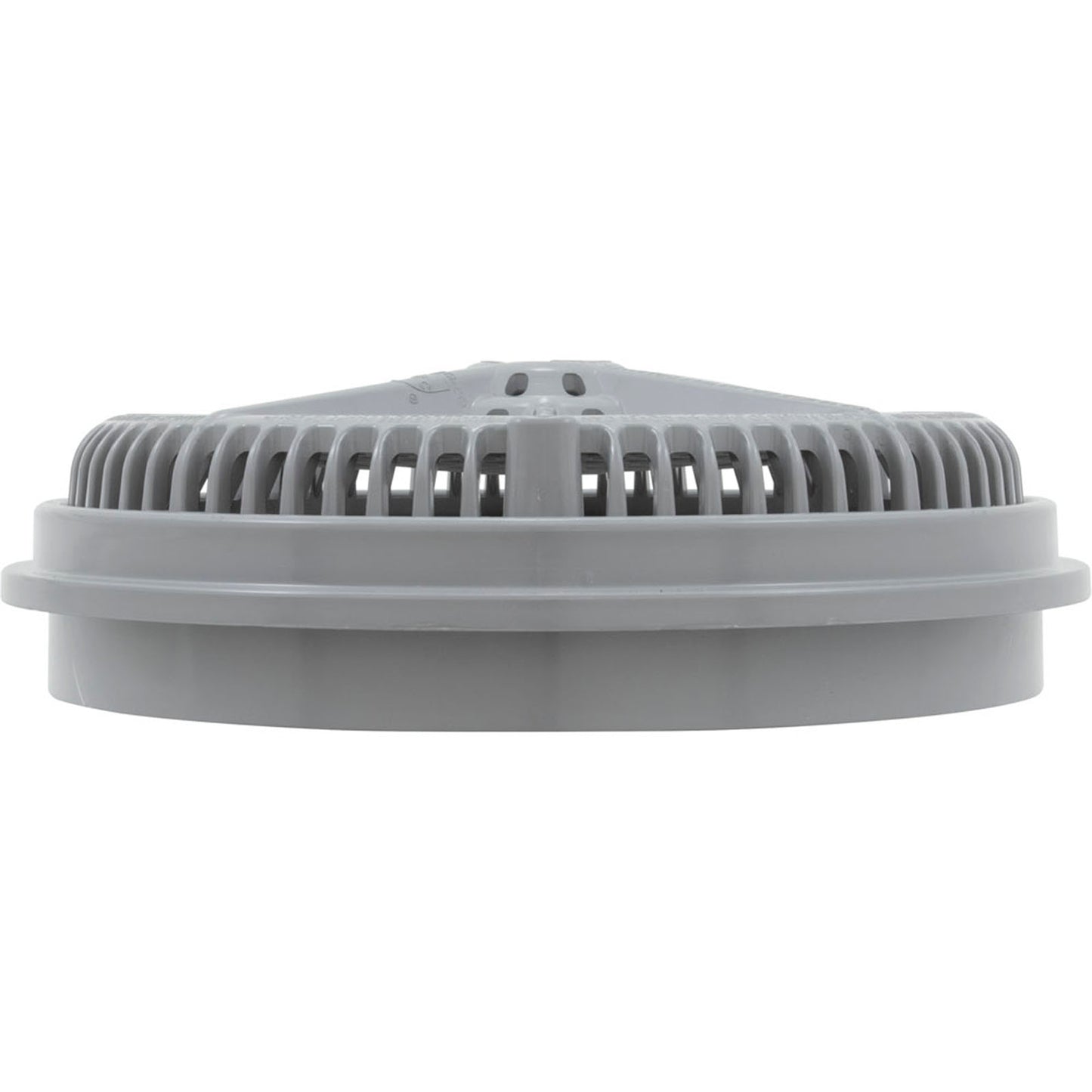 Main Drain Grate, Pent StarGuard, 8", 112gpm, Gray, qty 2, Lg Ring