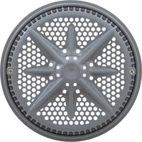 Main Drain Grate, PentStarGuard, 8", 112gpm, Gry, qty 2, Shrt Ring