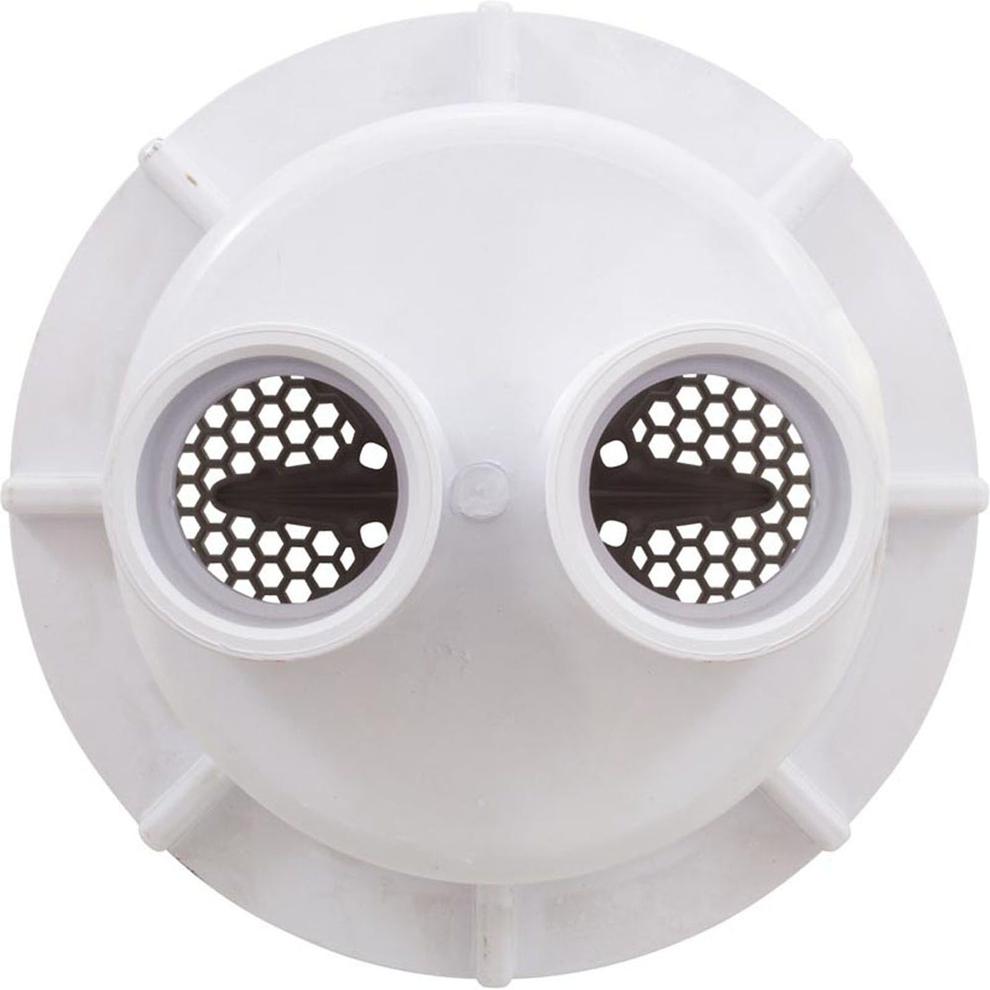 Drain principal, PentStarGuard, 8 po, 112 gpm, port inférieur de 2 à 2 po, ABS, blanc, qté2