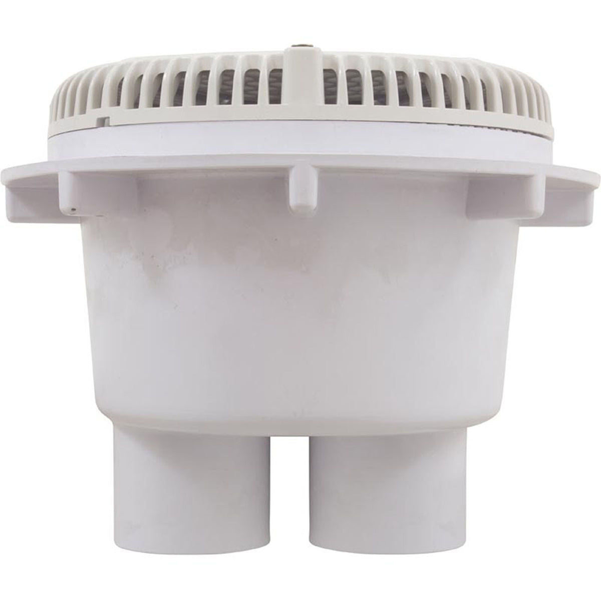Main Drain, PentStarGuard, 8", 112gpm, 2-2"Btm Port, ABS, White, qty2