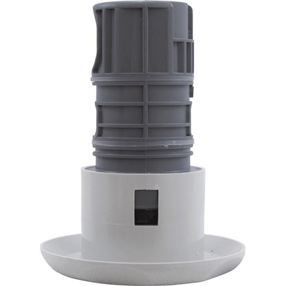 Jet Intl, BWG Luxury, 3-1/2" fd, roto, escala de texto, plata