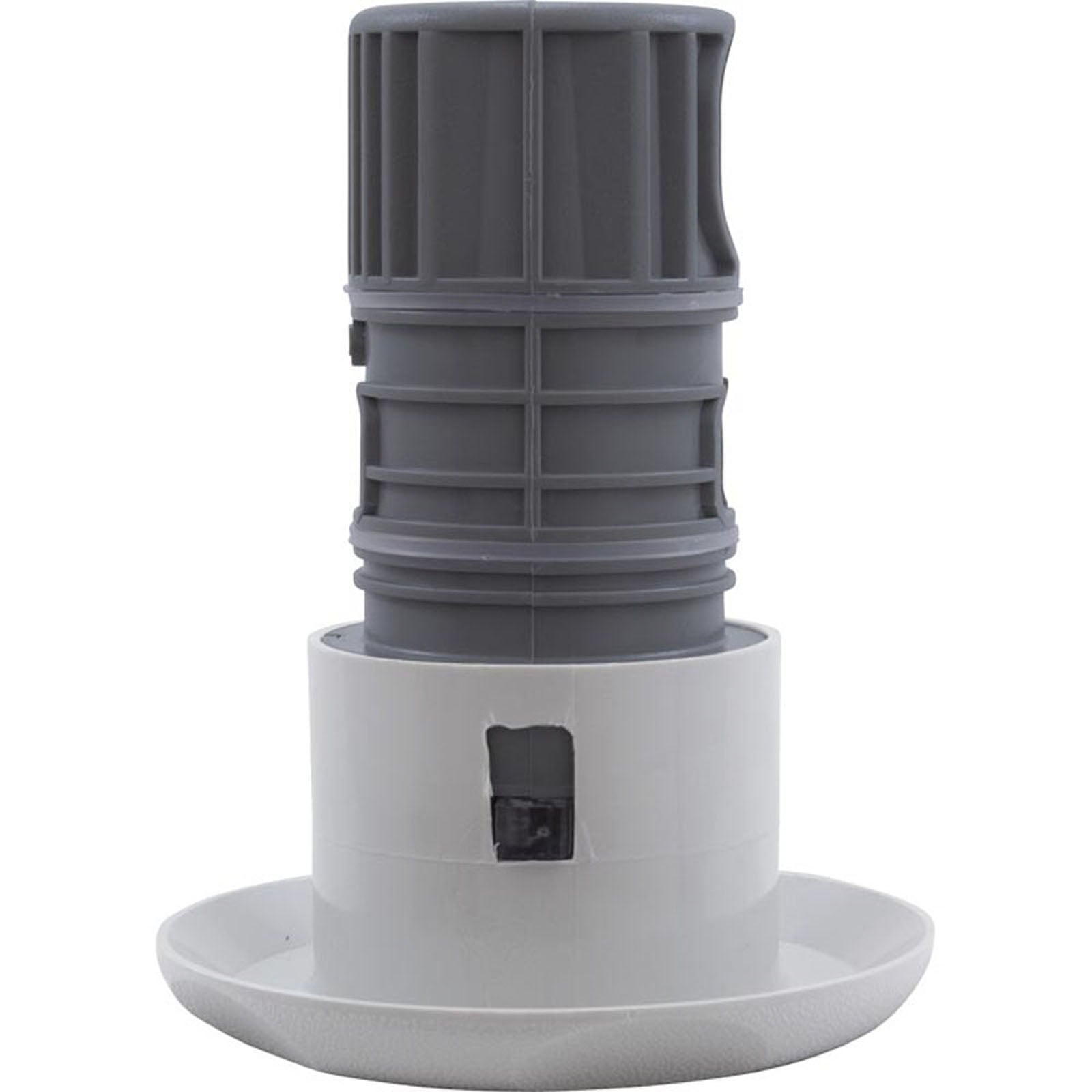 Jet Intl, BWG Luxury, 3-1/2"fd, Roto, Txt Scal, Silver