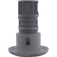 Jet Intl, BWG/Pent Luxury, 3-1/2"fd, Dir, Textured Scal, Dark Gray