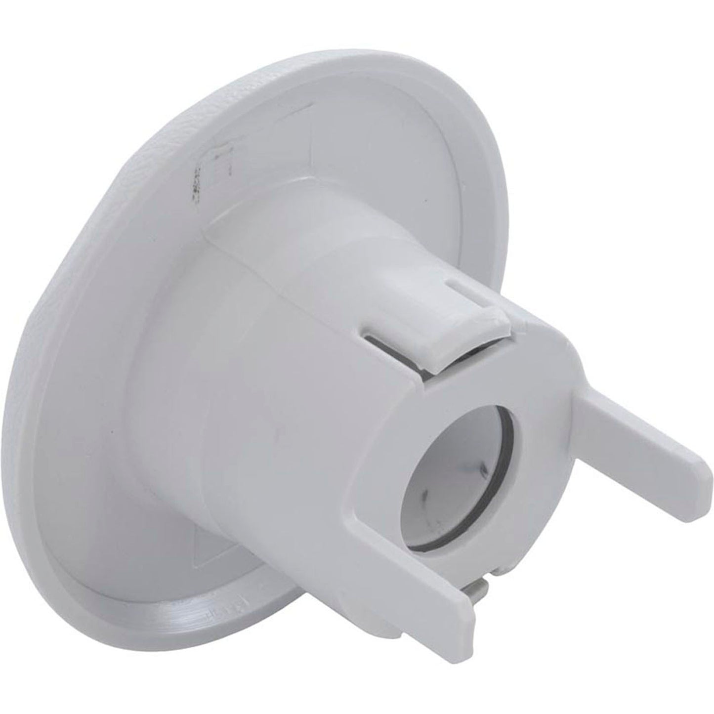 Jet Intl, BWG Luxury Micro, 2-1/2"fd, Roto, Txt Scal, White