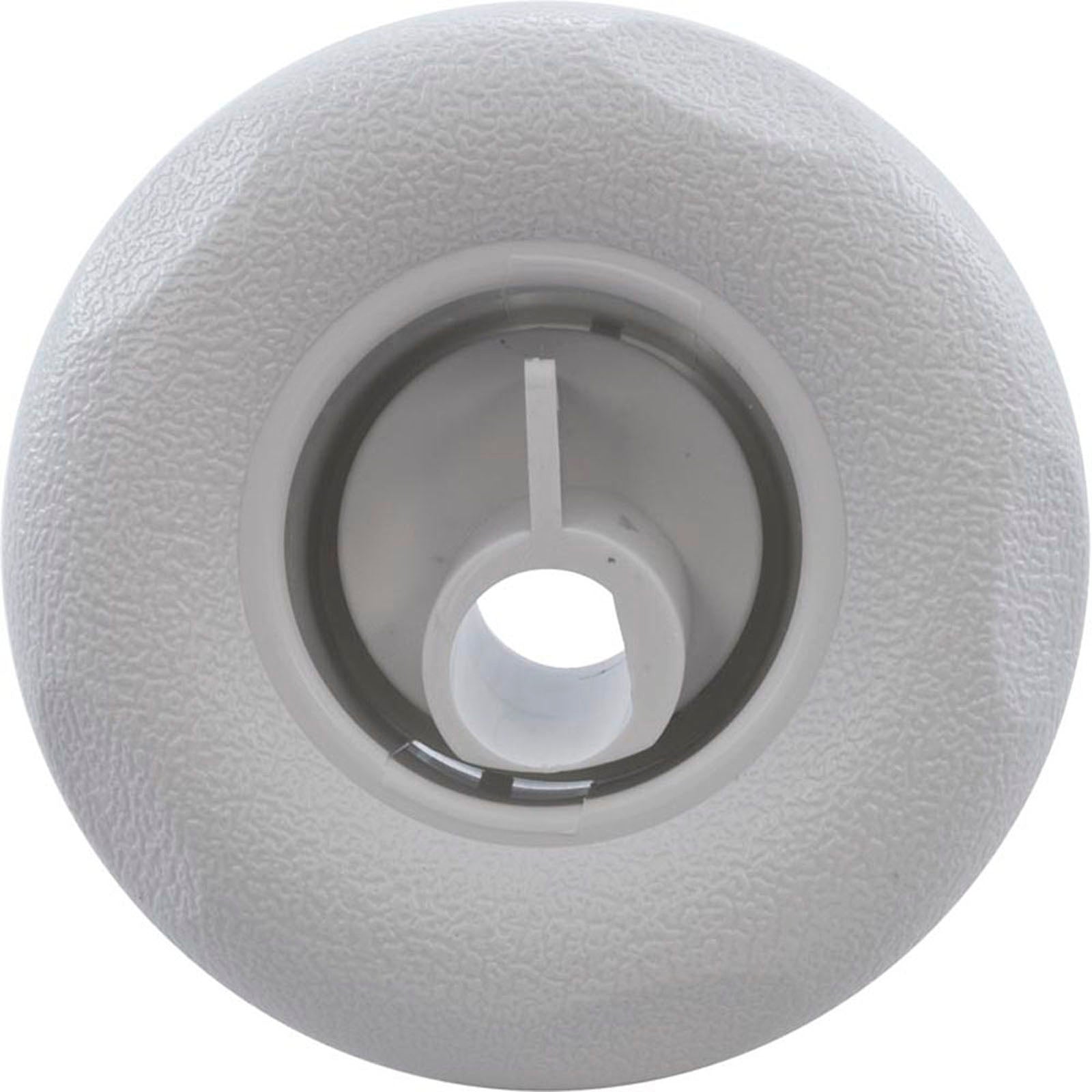 Jet Intl, BWG Luxury Micro, 2-1/2"fd, Roto, Txt Scal, White