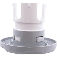 Jet Intl, BWG 3Port Diverter, 4-5/8"fd, Dir, Txt Scal, Gray