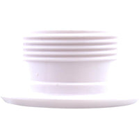 Wall Fitting, BWG Luxury Micro Jet, White