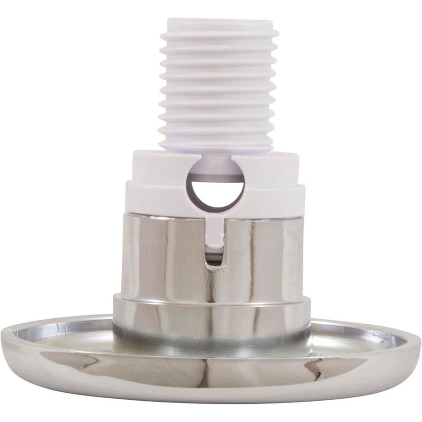 Jet Intl, BWG, 2-5/16"fd, directionnel, solide, poli chrome