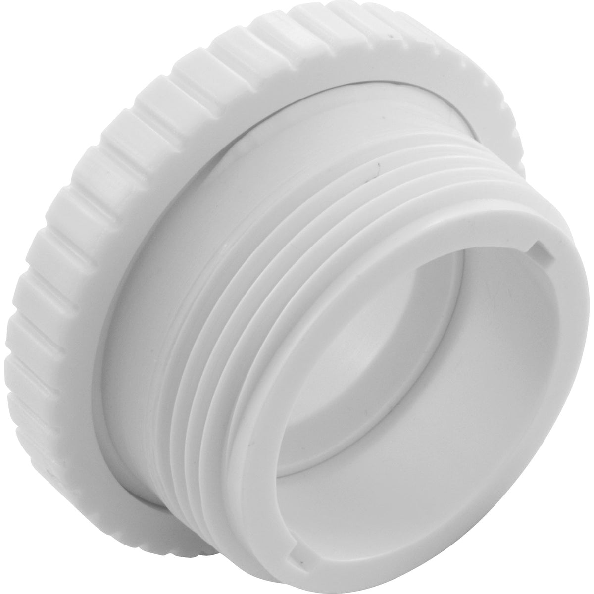 Inlet Fitting, Pentair, 1-1/2"mpt, 3/8" Orifice, White