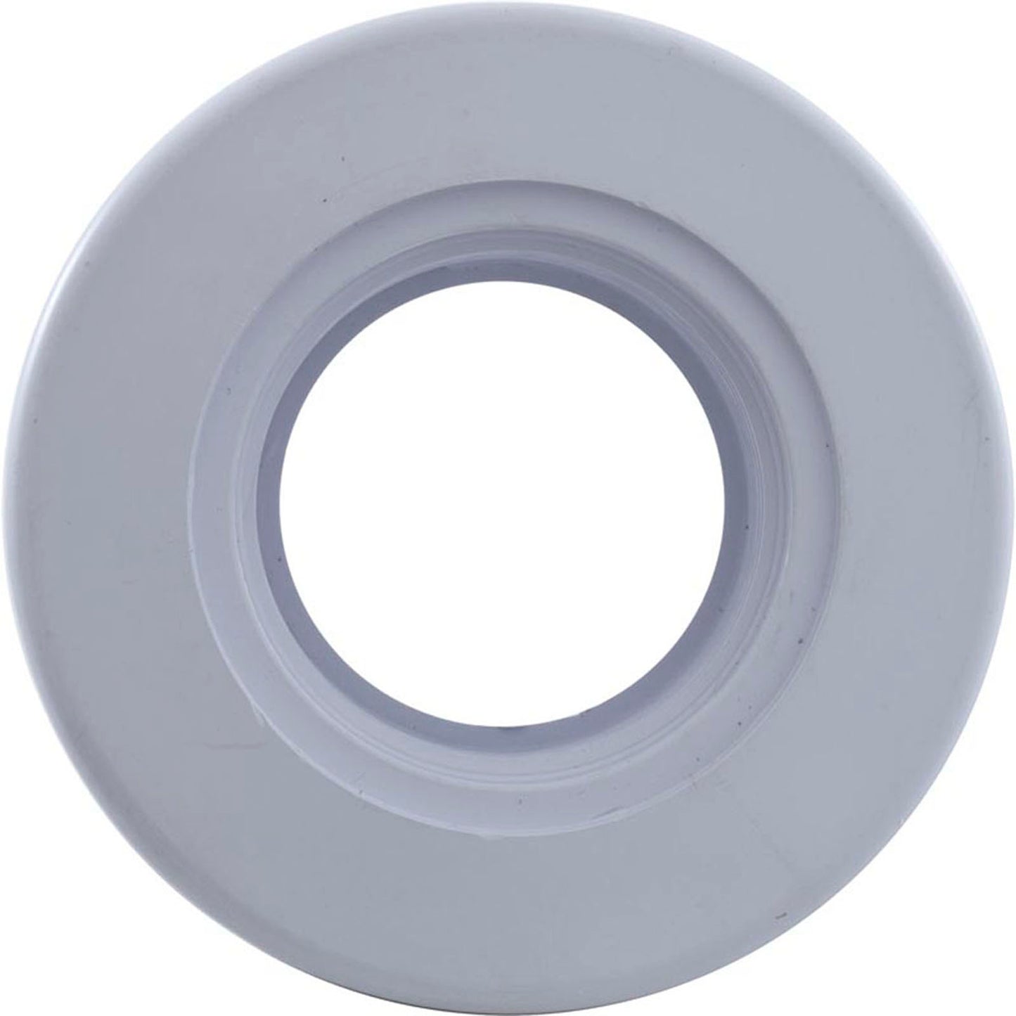 Accesorio de pared, cuerpo estándar de gunita, 1-1/2" de pared x 1-1/2" de ancho, blanco