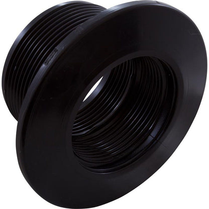 Wall Fitting, Gunite Std Body, 1-1/2"mpt x 1-1/2"fpt, Blk