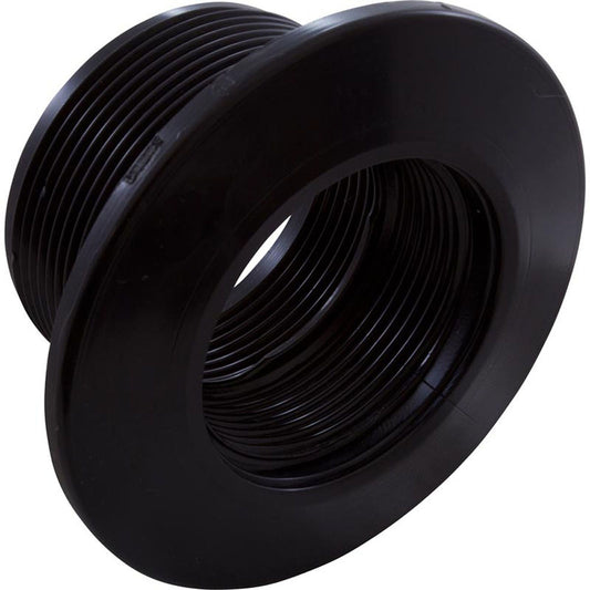 Wall Fitting, Gunite Std Body, 1-1/2"mpt x 1-1/2"fpt, Blk