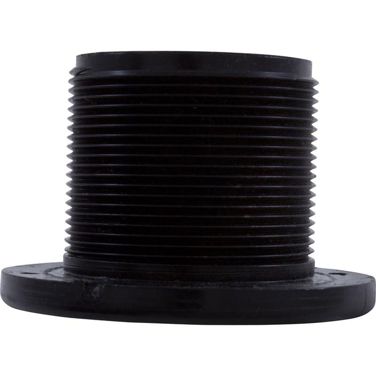 Wall Fitting, Gunite Std Body, 1-1/2"mpt x 1-1/2"s, Blk