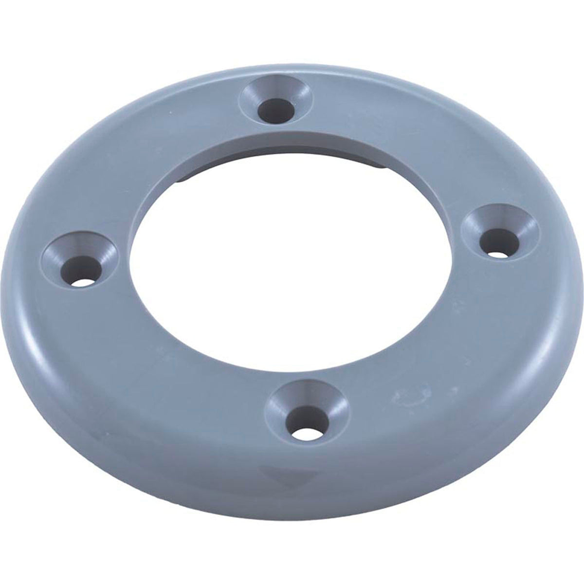 Wall Fitting Faceplate, Vinyl, Dark Gray