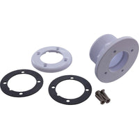 Wall Fitting, Vinyl Std Body, 1-1/2"mpt x 1-1/2"s, White