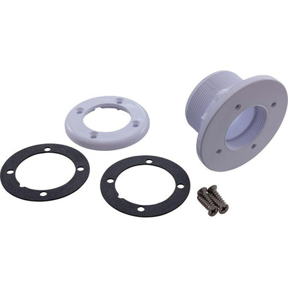 Wall Fitting, Vinyl Std Body, 1-1/2"mpt x 1-1/2"s, White