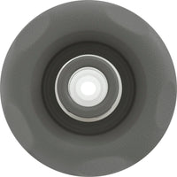 Jet Intl, BWG Cyclone Luxury, 3-1/2"fd, Dir, Txt Scal, Gray