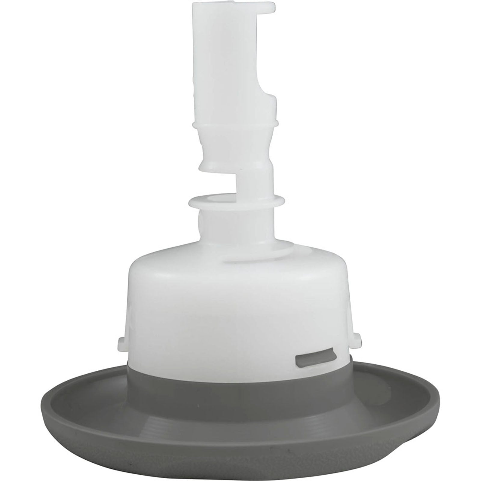 Jet Intl, BWG Cyclone Luxury, 3-1/2"fd, Dir, Txt Scal, Gray