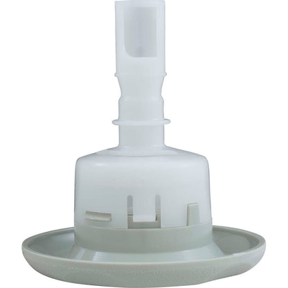 Jet Intl, BWG Cyclone Lux, 3-1/2"fd, Dir, Txt Scal, Silver