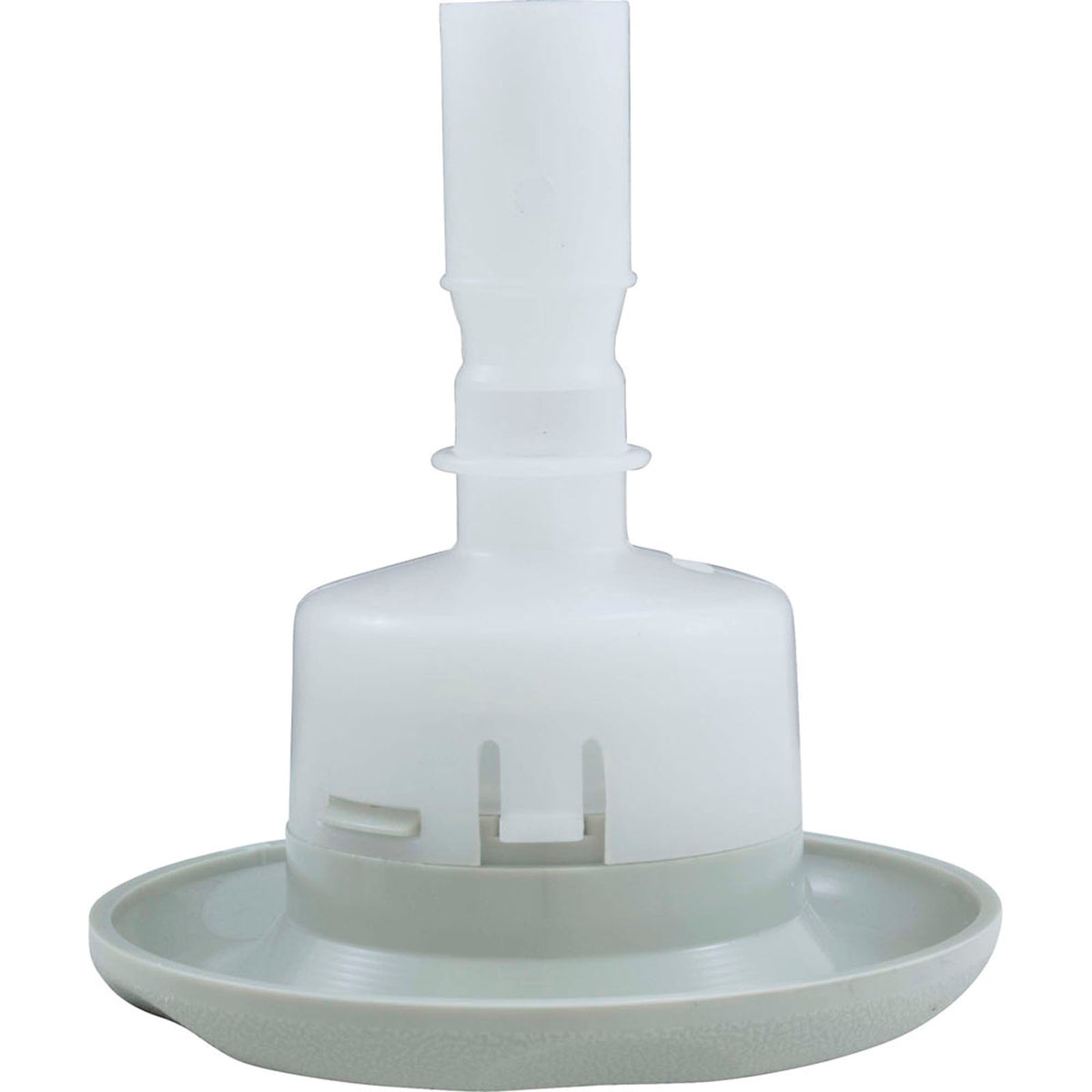 Jet Intl, BWG Cyclone Lux, 3-1/2"fd, Dir, Txt Scal, Silver