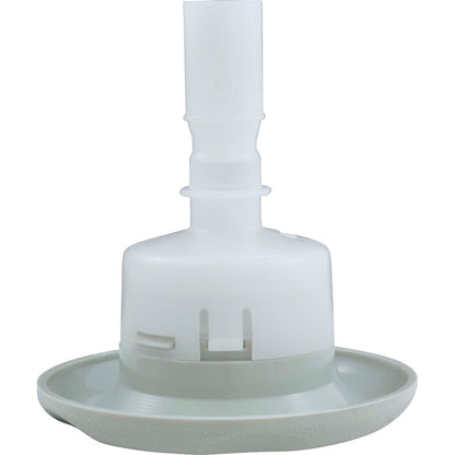 Jet Intl, BWG Cyclone Lux, 3-1/2"fd, Dir, Txt Scal, Silver