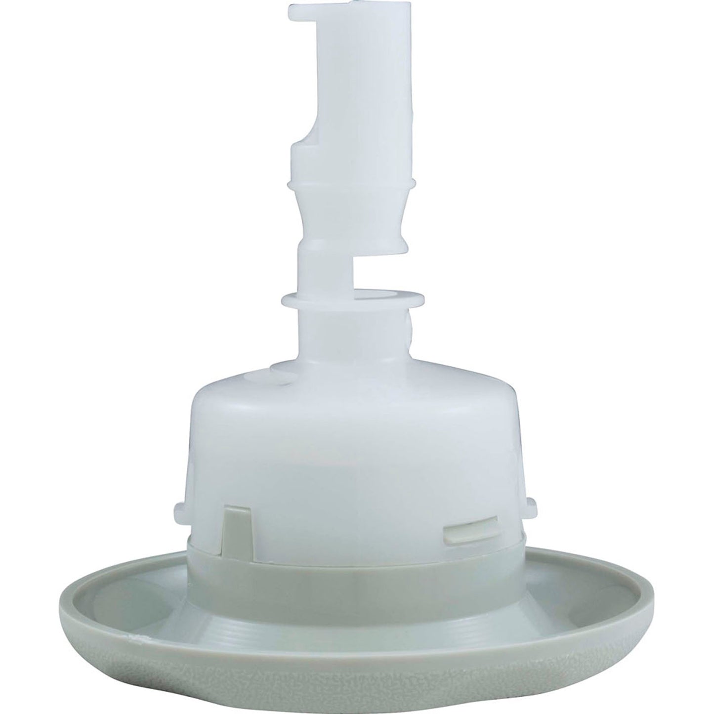 Jet Intl, BWG Cyclone Lux, 3-1/2"fd, Dir, Txt Scal, Silver