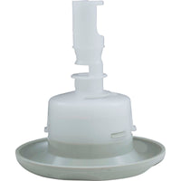 Jet Intl, BWG Cyclone Lux, 3-1/2"fd, Dir, Txt Scal, Silver