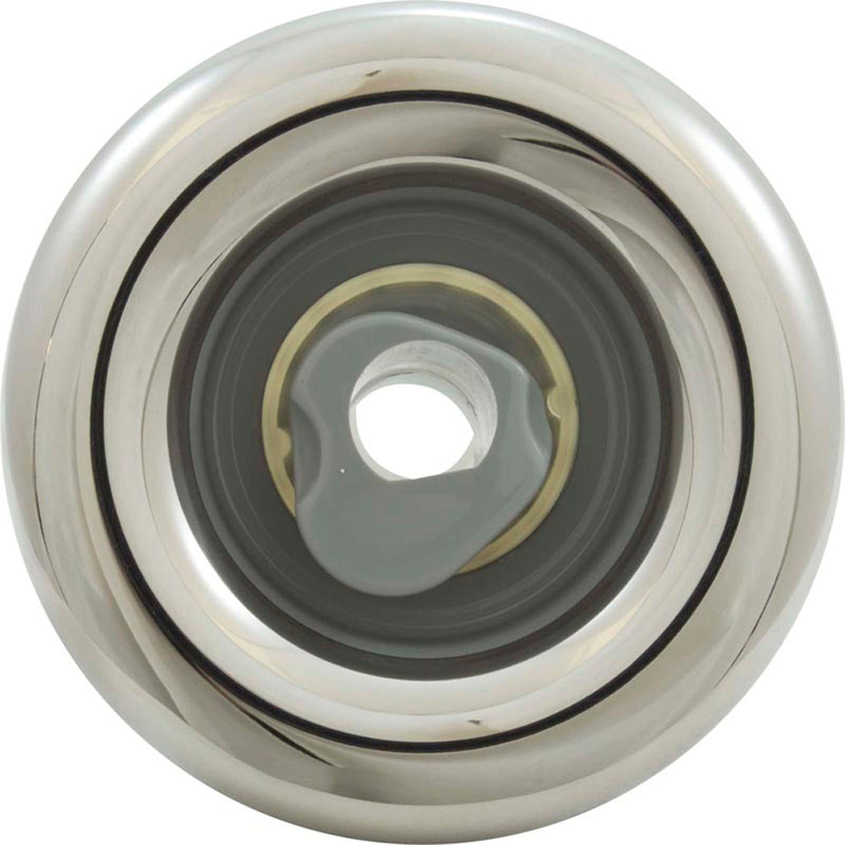 Jet Intl, BWG Cyclone Lux, 3-1/2"fd, Roto, Smth, SS/Gray