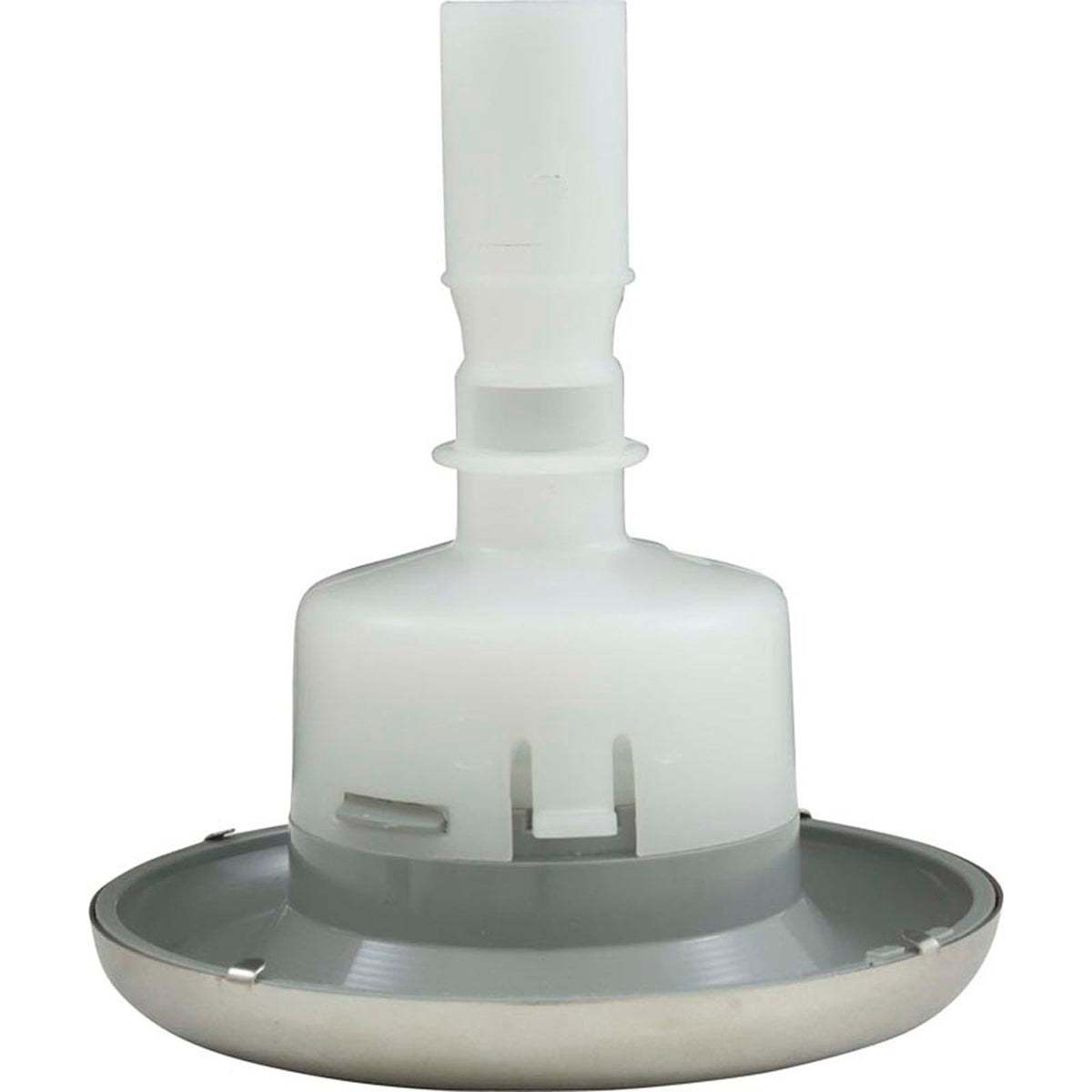 Jet Intl, BWG Cyclone Lux, 3-1/2"fd, Roto, Smth, SS/Gray