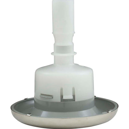 Jet Intl, BWG Cyclone Lux, 3-1/2"fd, Roto, Smth, SS/Gray