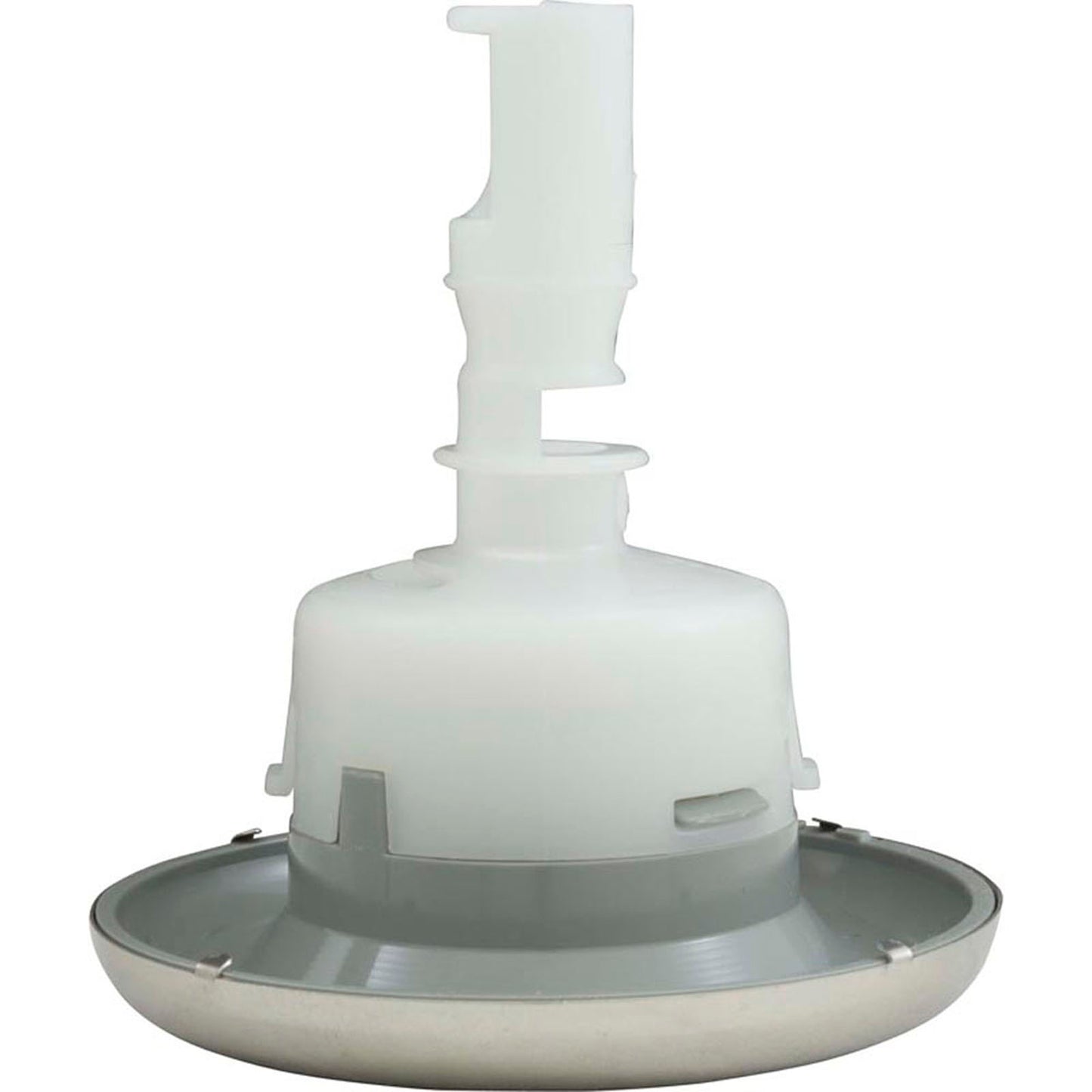 Jet Intl, BWG Cyclone Lux, 3-1/2"fd, Roto, Smth, SS/Gray