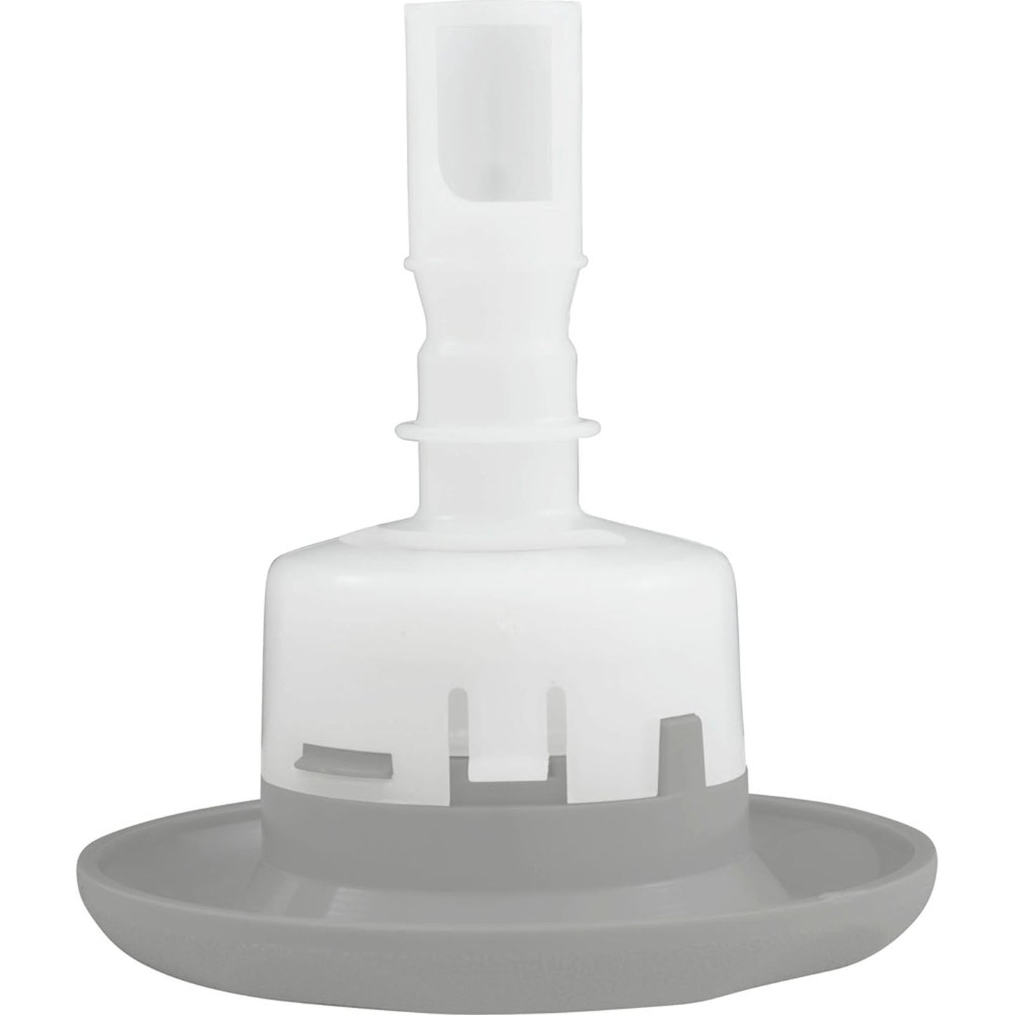 Jet Intl, BWG Cyclone Lux, 3-1/2"fd, Roto, Txt Scal, Gray