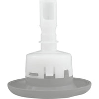 Jet Intl, BWG Cyclone Lux, 3-1/2"fd, Roto, Txt Scal, Gray