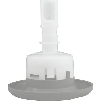 Jet Intl, BWG Cyclone Lux, 3-1/2"fd, Roto, Txt Scal, Gray