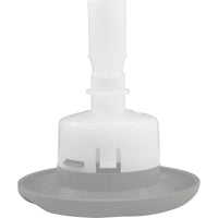 Jet Intl, BWG Cyclone Lux, 3-1/2"fd, Roto, Txt Scal, Gray
