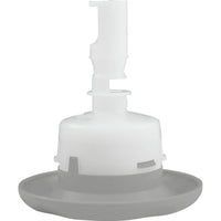 Jet Intl, BWG Cyclone Lux, 3-1/2"fd, Roto, Txt Scal, Gray