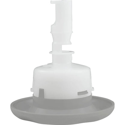 Jet Intl, BWG Cyclone Lux, 3-1/2"fd, Roto, Txt Scal, Gray