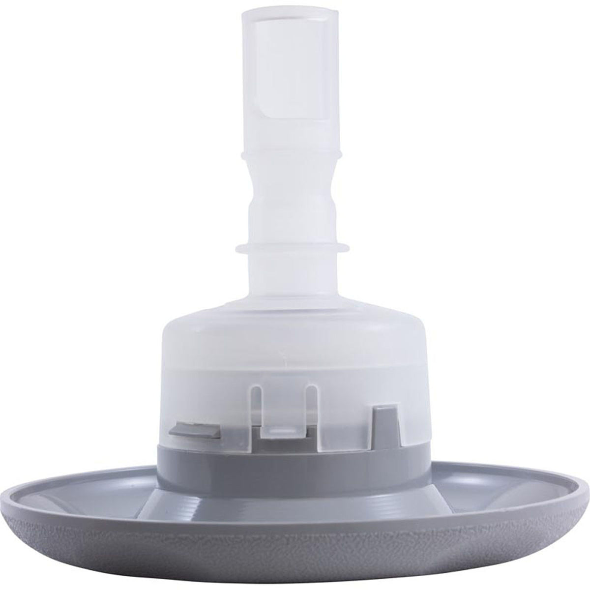 Jet Intl, BWG Cyclone Lux, 4-1/8"fd, Dir, Txt Scal, Gray