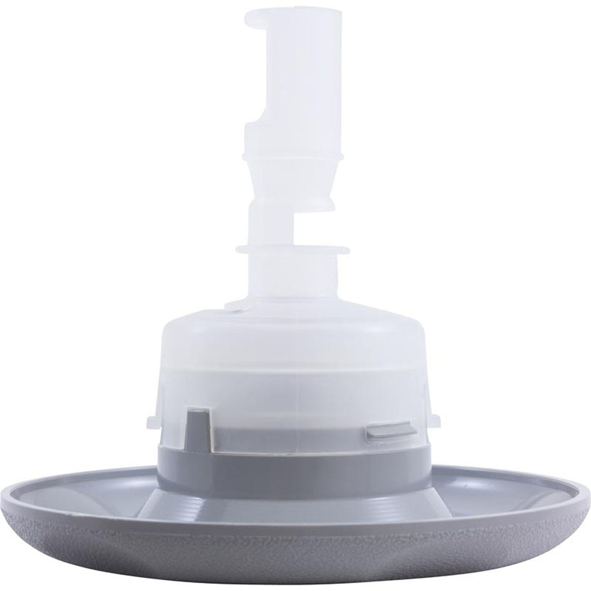 Jet Intl, BWG Cyclone Lux, 4-1/8"fd, Dir, Txt Scal, Gray